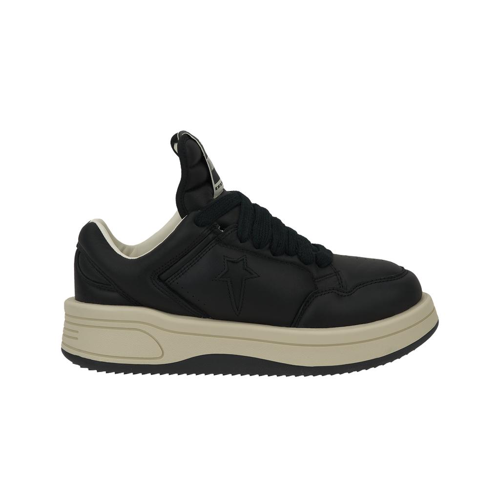 Кроссовки Rick Owens x Converse DRKSHDW TURBOWPN Low Black Cloud Cream Унисекс A12063C