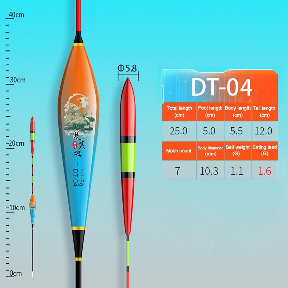 Поплавок для крупных объектов Высокочувствительный поплавок Прочный скользкий поплавок для рыбалки