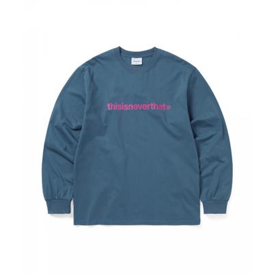 Thisisneverthat Футболка с длинным рукавом и логотипом T LighT Navy