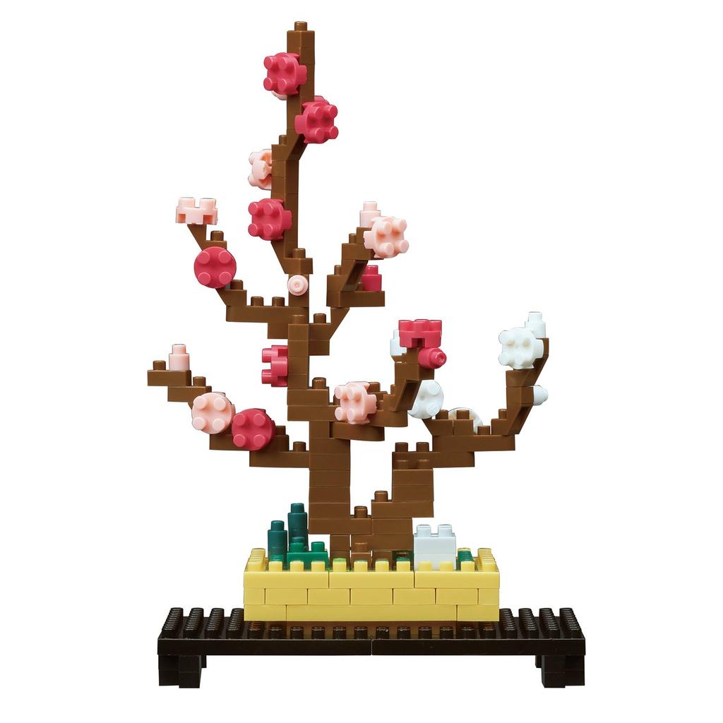 Kawada Nanoblock Бонсай Слива 80ммx128ммx40мм NBH134
