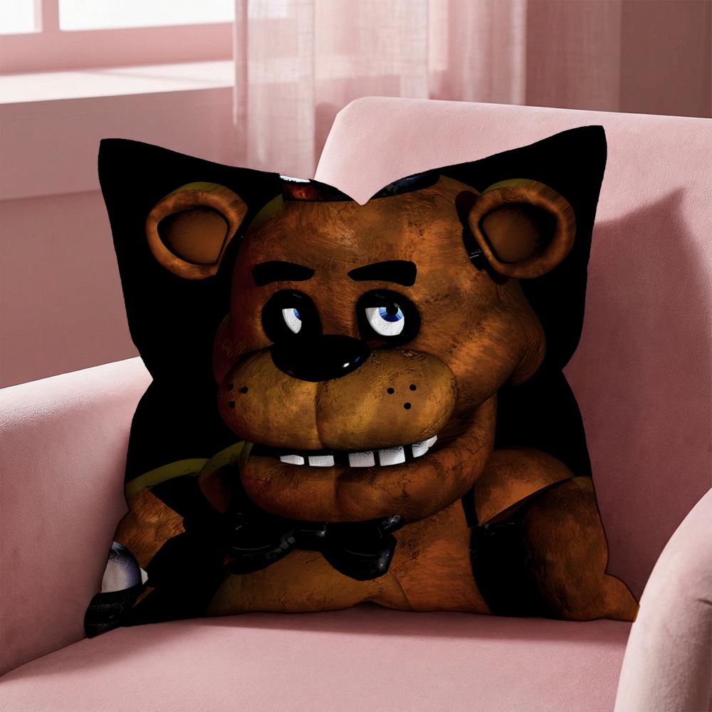 F-Five Nights at Freddy's ИГРОВАЯ Наволочка Мульти-Сценарная Наволочка для Дома и Автомобиля - Двусторонняя, Мягкая и Прочная для Ежедневного Использования