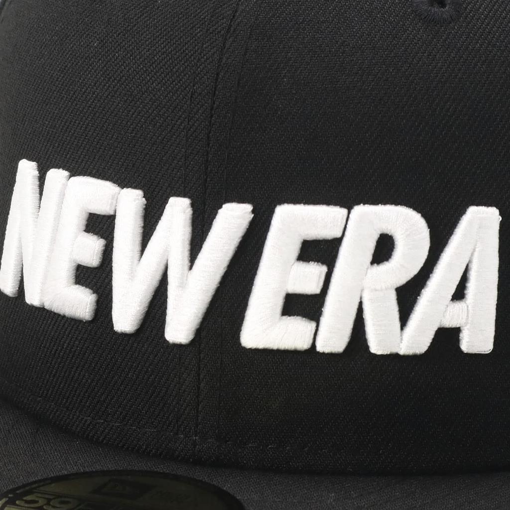 [New Era] Кепка 59FIFTY Логотип Wordmark ЧерныйЛоготип