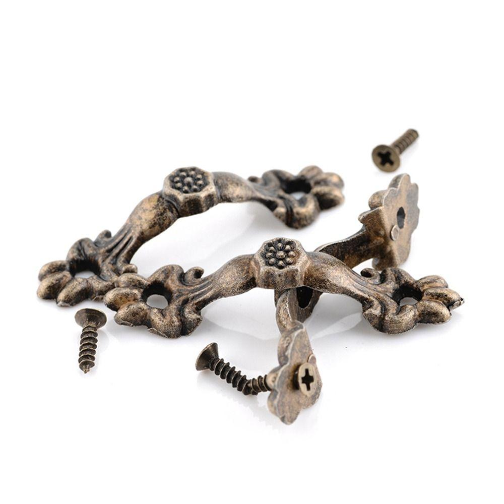 Cabinet Handle Retro For Wooden Jewelry Box Arch Pulls Furniture Handle Drawer Knob Drawer Knob