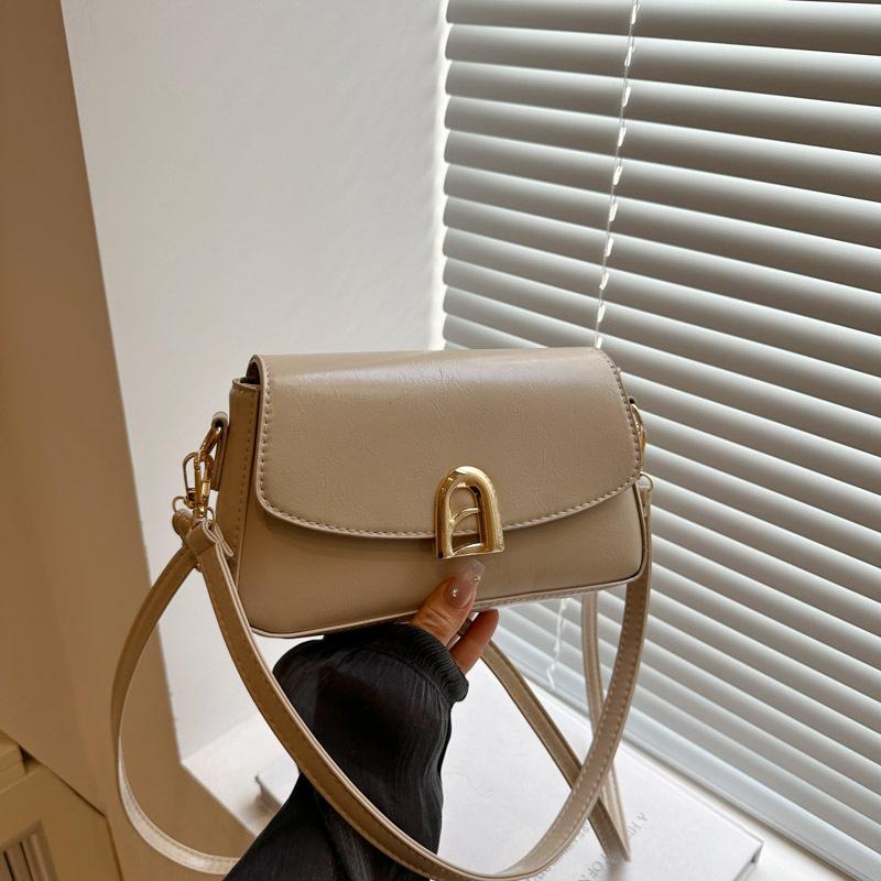 Текстурированная женская сумка-мессенджер новая ретро сумка подмышку на плечо модная универсальная маленькая квадратная сумка для通勤