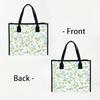 Elegant Floral Tote Bag Casual Daily Handbag for Shopping Work Travel