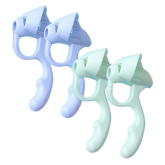 4шт/комплект силиконовый карандаш захват палец профилактика мозолей помощь правильная осанка эргономичный