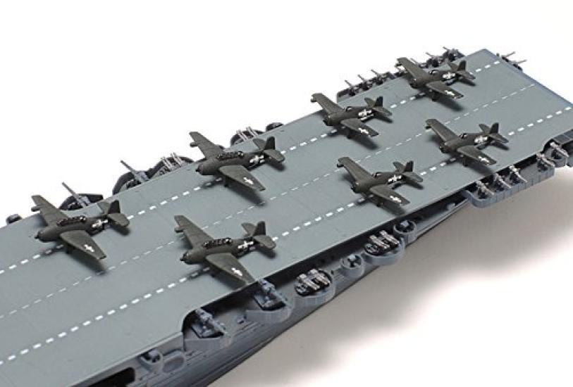 Tamiya Серия Waterline 713 Авианосец ВМС США Саратога Пластиковая модель 31713 1/700 Нет. CV-3