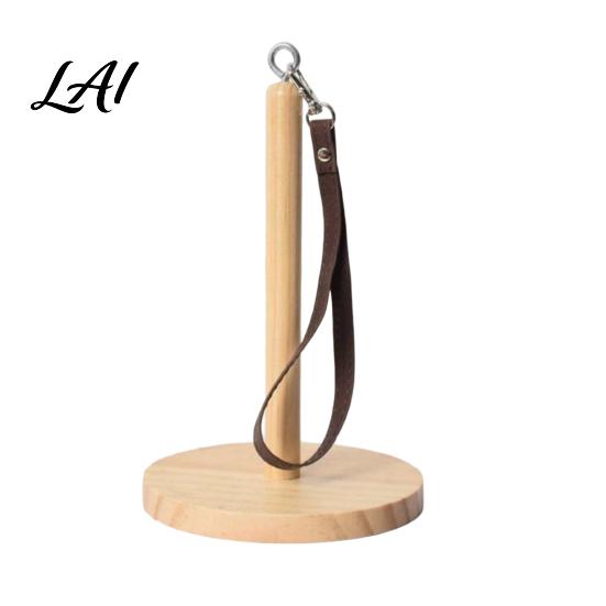 Yarn Ball Winder for Travel Wooden Wrist Holder Portable Smooth Rotation Dispenser Knitting Accessory Hands Free Rack And Crocheting Supplies