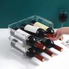 Wine Storage Rack Stackable Wine Bottle Holder Wine Cabinet Counter Holder Red Wine Storage Stand Champagne Wall Stand