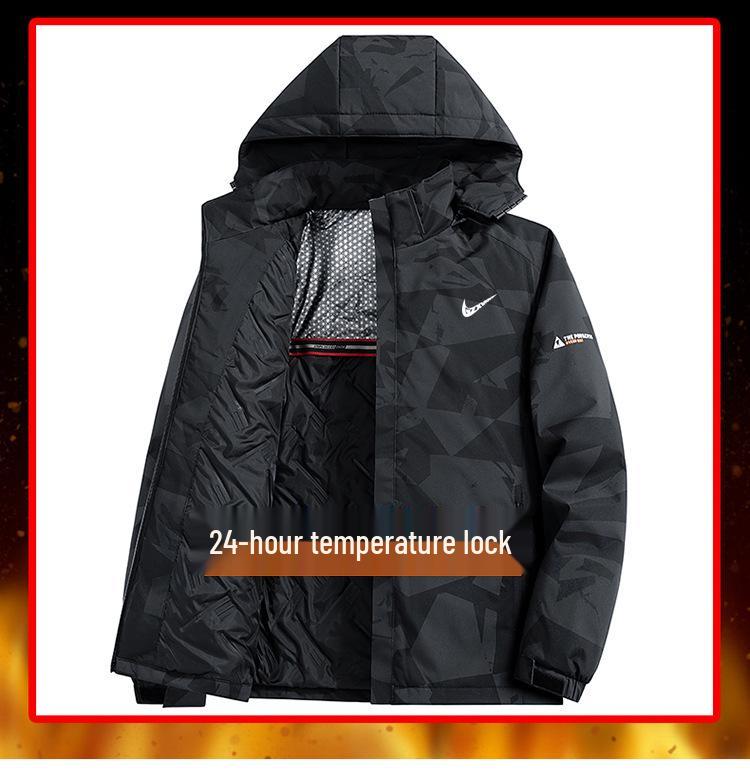 Мужская зимняя легкая пуховая куртка с графеновой подкладкой - Вне сезона, папин стиль, верхняя одежда