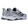 Reebok Кроссовки для тренировок с низким верхом Nanoflex Мужские кроссовки Серый Черный HP6106