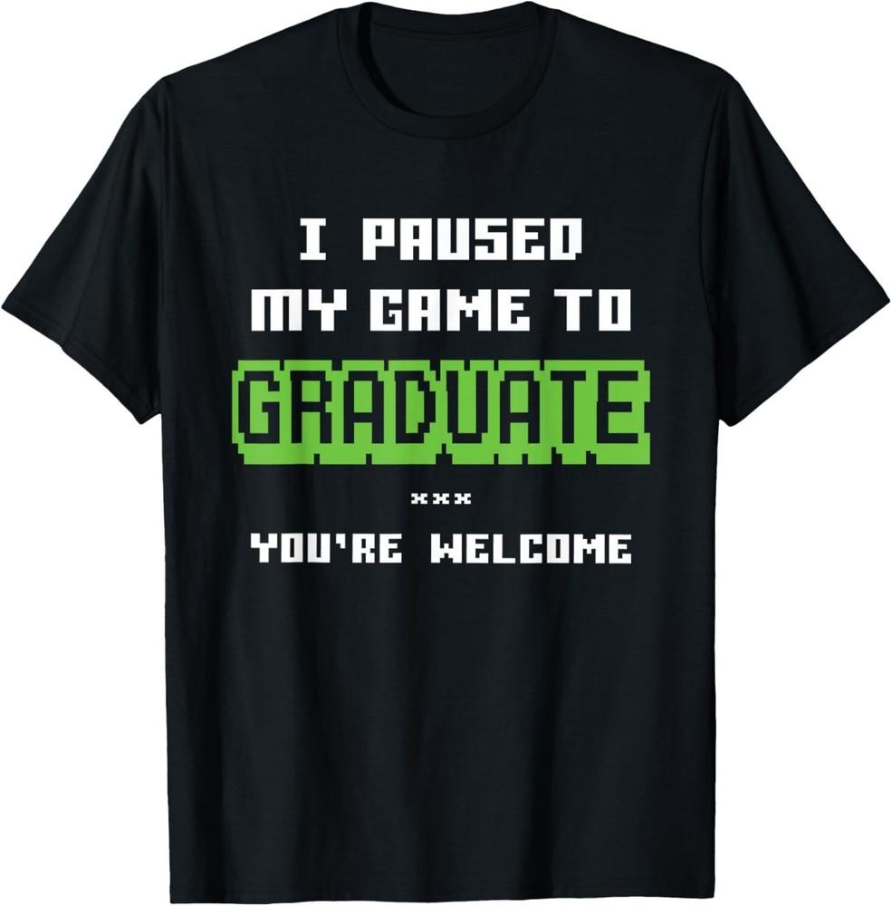Funny 2025 Gamer Graduate Graduation T-Shirt