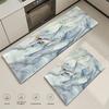 Роскошный мраморный узор, нескользящий коврик для ванной, впитывающий коврик для унитаза, коврик для двери в спальню, коврик для ванной комнаты, коврики для кухни