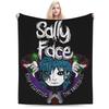 Игровой Аниме Плед Sally Face SF Мягкий Пушистый Плюшевый Постельное Белье Пледы Для Девочки Мальчика Дивана Кресла Кровати Фланелевое Покрывало Покрывало на Кровать