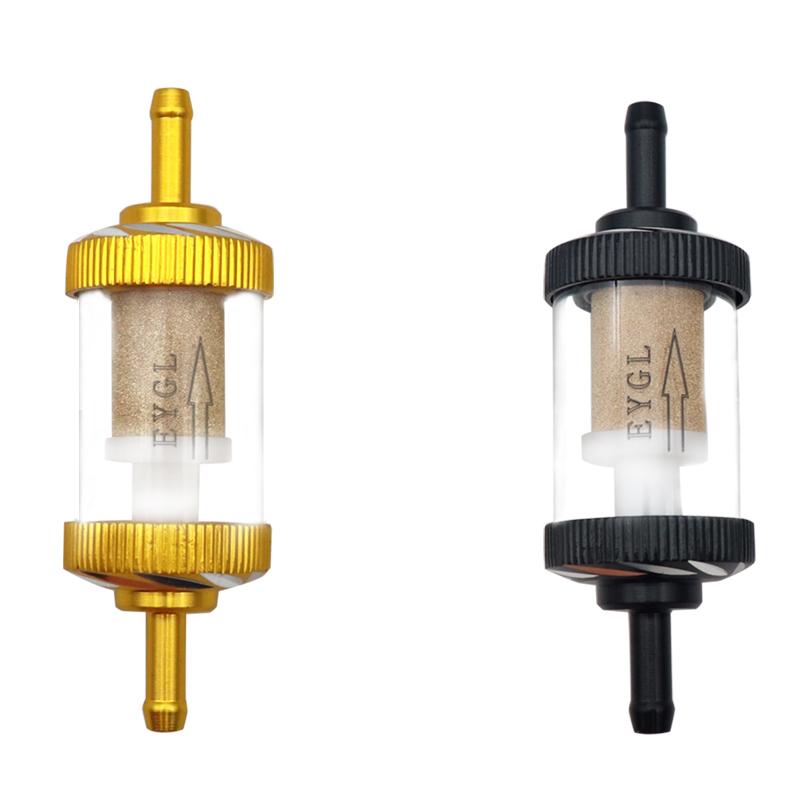 2 Pieces Inline Fuel Filter Replacement Industrial High Performance Universal High Flow Fuel Filter For Lawn Mower Tractor Motorcycle Replacement
