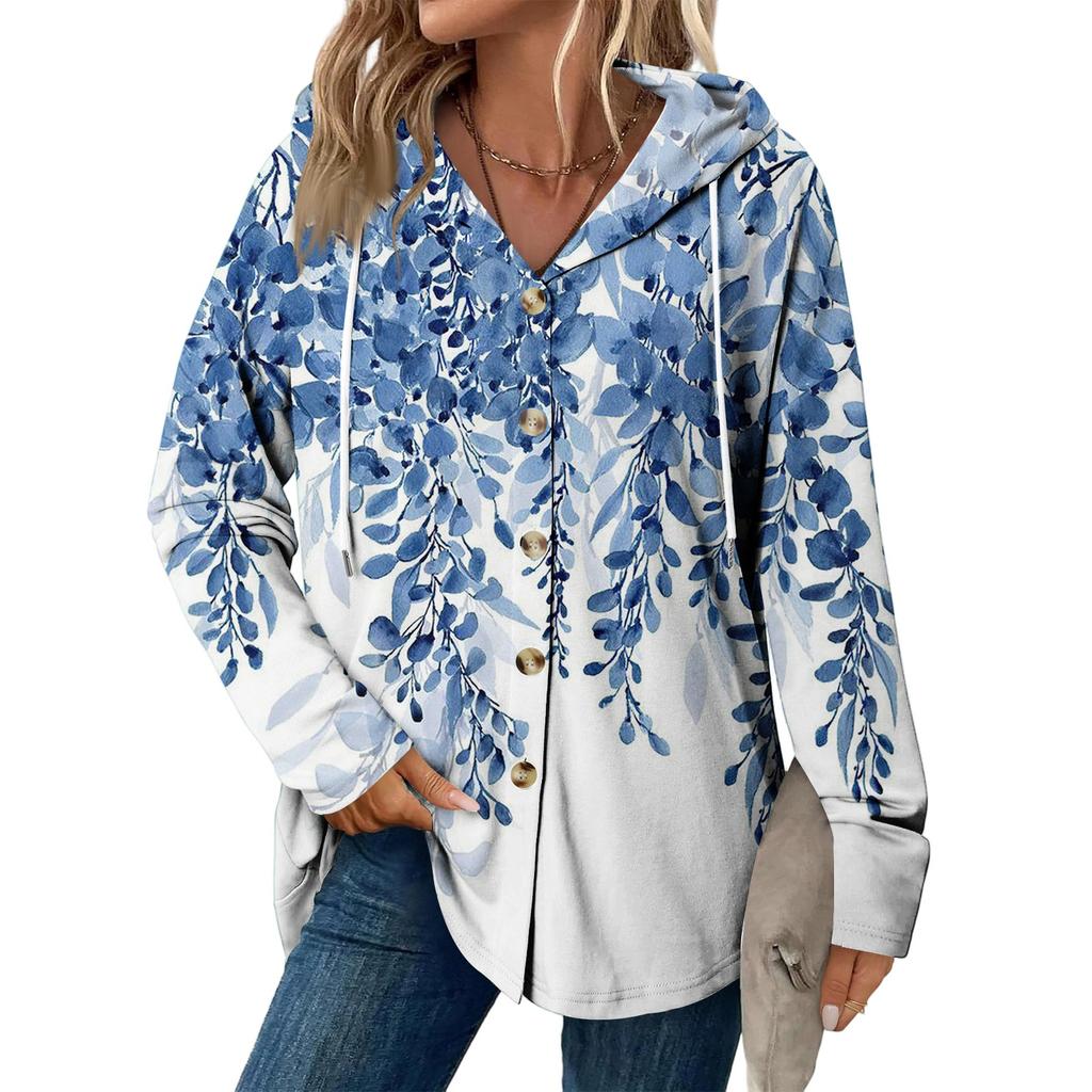 Женское модное повседневное пальто реглан с длинным рукавом и кулиской, винтажное пальто с капюшоном на пуговицах