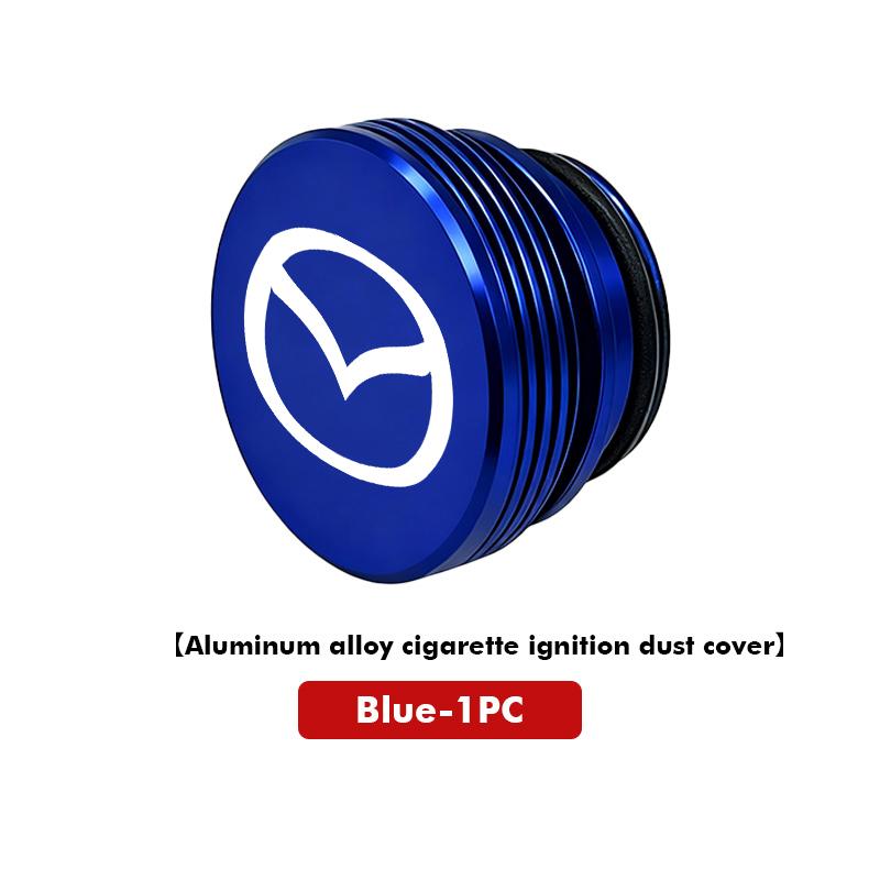 For Mazda Car Cigarette Lighter Waterproof Cover Dustproof Protective Accessories Axela O Speed 6 CX3 CX4 CX5 CX7 CX8 CX9 MS Demio