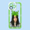 Постер B-Billies E-Eilishs Обложка Прозрачный Чехол Для Телефона Для iPhone Apple 17 AIR 16E 16 15 14 12 13 11 Pro Max Plus XR DIY Чехол-Оболочка