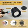 Double Head  Magnetic Wall Lights with Remote Control USB Battery Operated Bedroom Night Light 360° Orientation Reading Lamp