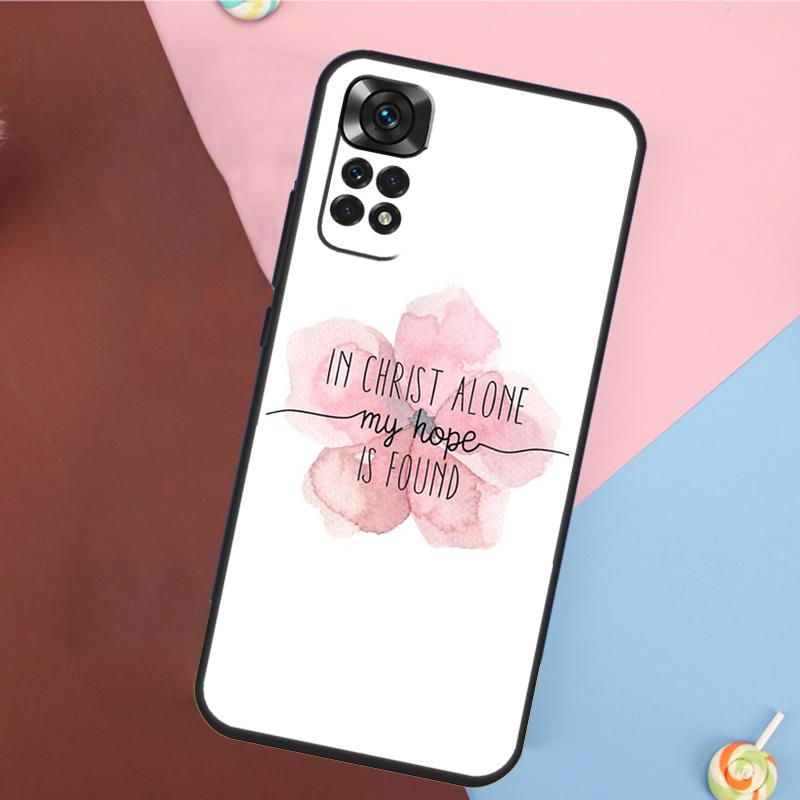 Библейские цитаты Иисус Бог Чехол Для Xiaomi Redmi Note 14 13 12 9 10 11 Pro 9S 10S 11S 12S Redmi 14C 10C 12C 13C Чехол