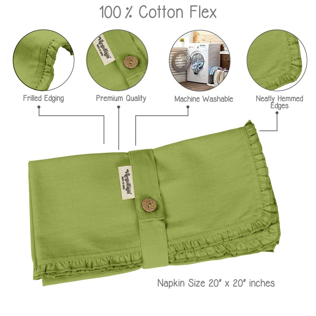 Vargottam Черный домашний декор вечеринки обеденный стол льняные многоразовые салфетки набор-упаковка из