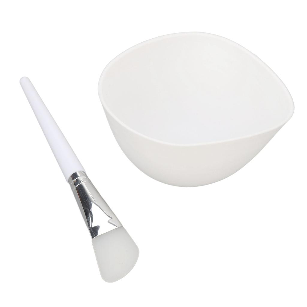 Face Mask Mixing Foldable Bowl Set DIY Silicone Lightweight Exquisite Silicone Brush Set