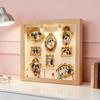 Рамка для фото на заказ DIY Мини-Музей Силуэтная Коробка Набор со Светом Индивидуальная Рамка для Отображения Воспоминаний Золотая Миниатюрная для Годовщины