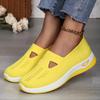 Women's Casual Shoes with One Foot, Plus Size Women's Shoes, Single Shoes, Fly Woven Breathable Cloth Shoes