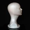 Mannequin Head Abstract Smooth Surface Foam Female Manikin Head Model Wig Hair Jewelry Display Stand for Shop