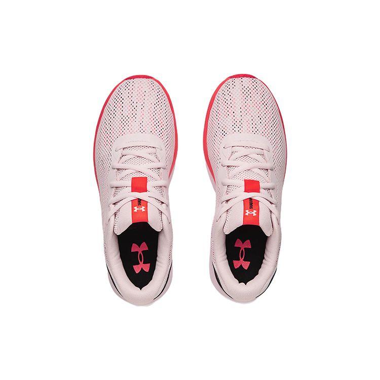 Under Armour Shadow White Pink Women Sneakers Black 3024142-600