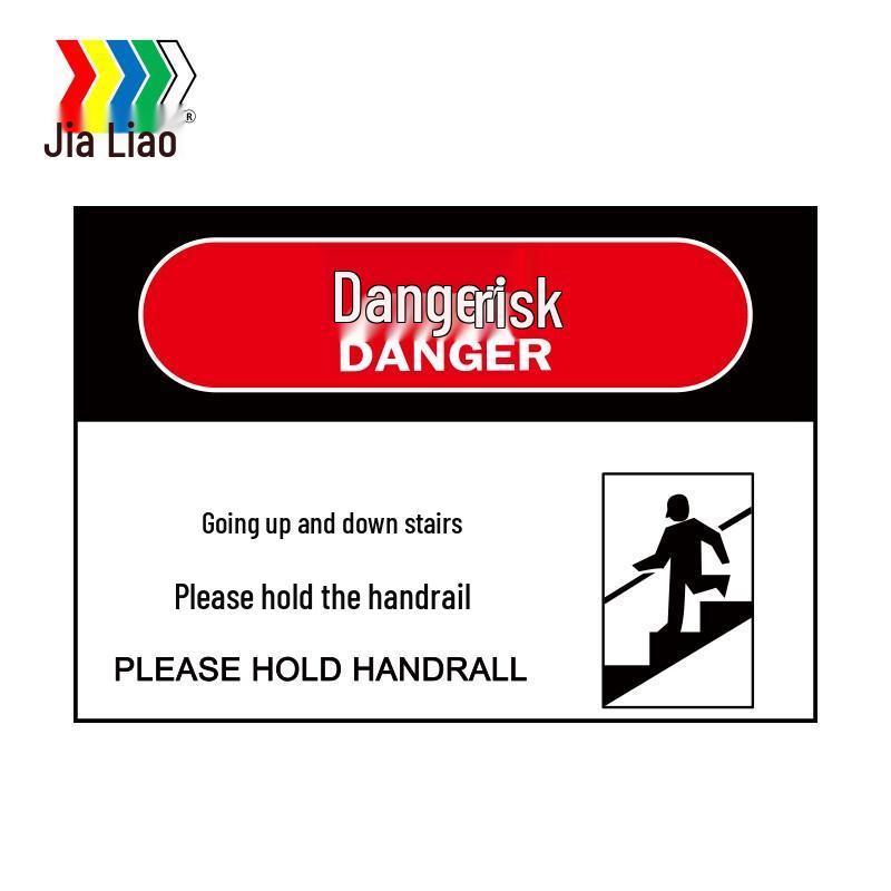 Stair Safety Warning Sign