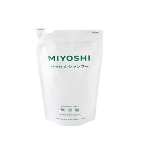 Miyoshi Soap unscented shampoo refill 300ML 5 pieces