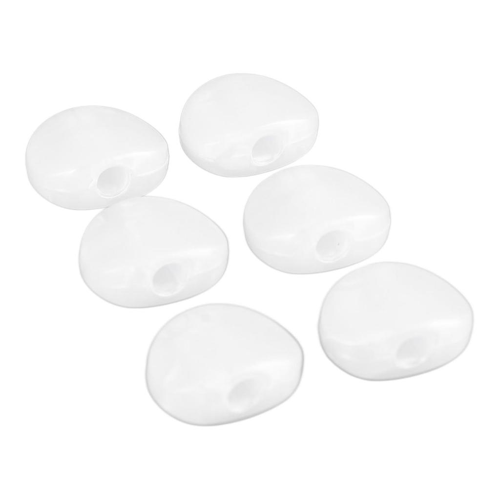 6Pcs Electric Guitar Tuning Peg Key Button Semi Shape Folk Classical Guitar Tuning Peg Handle