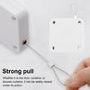 Automatic Door Closer with 1.2M Steel Wire Adjustable Punch Free Wall Mount Bedroom Bathroom Shower Curtain Sliding Screen Door Opener Closing Device