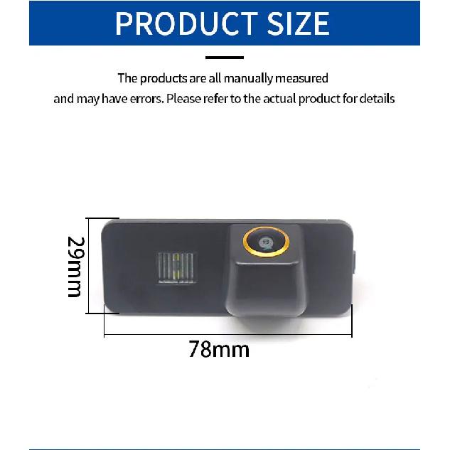AHD NTSC Золотой объектив Автомобильная камера заднего вида для Volkswagen VW Polo Magotan Bora Jetta Golf5 Passat B6 B7 CC Skoda Superb