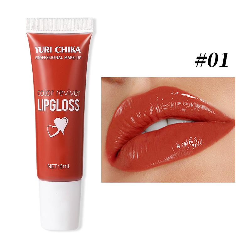 YURI CHIKA Прозрачное масло для губ, долговечная увлажняющая помада для ухода за губами, пухлая маска для губ, макияж