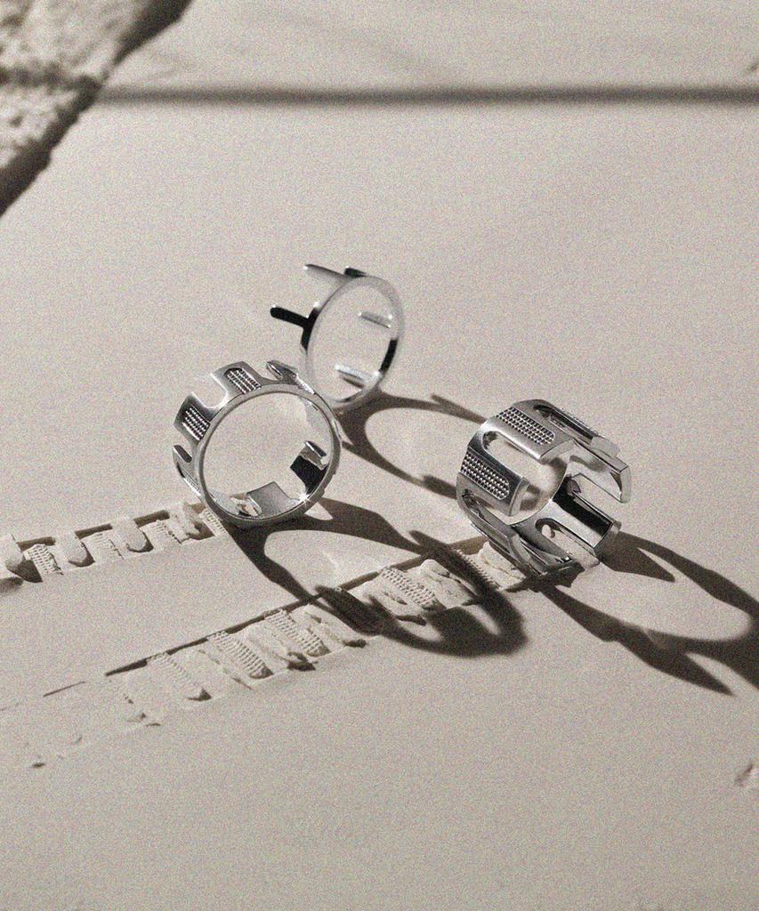 Trencadism Leonard Ring / 925 Silver / Ring Leonard_Hebe_Lnr13Mb (A Type)