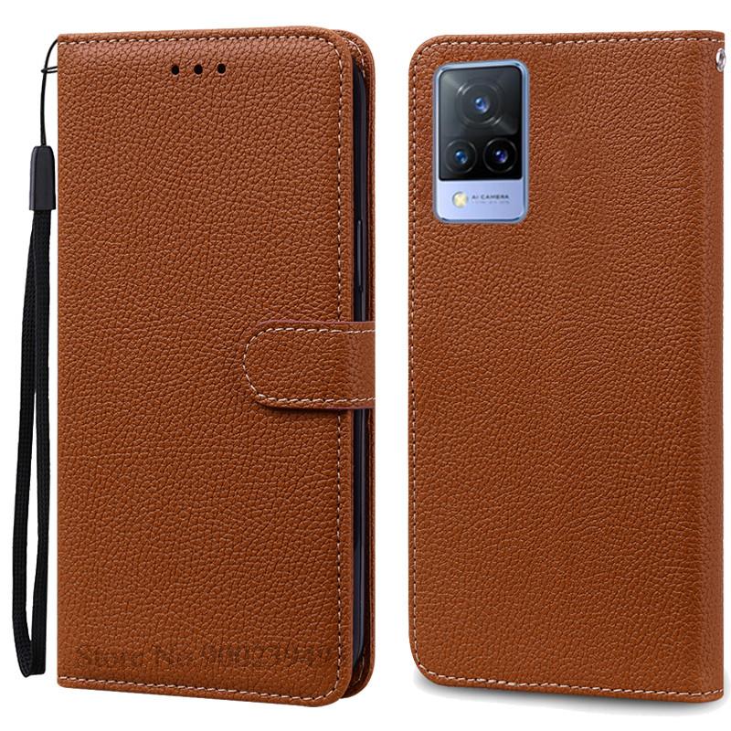 Для Vivo V21 чехол силиконовый кошелек раскладной телефон чехол для Vivo V2050 V2066 V2108 VivoV21 кожаный чехол Coque для Vivo V21 5G Fundas