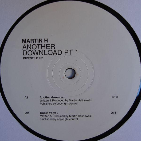 12-дюймовая пластинка MARTIN H - Another Download INVENTLP001 Invent Recordin 2005 Швеция Танцевальная и Электронная Б/У