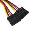 4-контактный IDE 15-контактный 2 Molex к питанию для жесткого диска Serial SATA