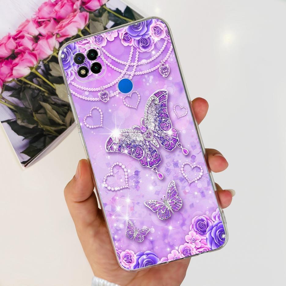 Чехол для Xiaomi Redmi 9C Милый Чехол с Рисунком Панды Астронавта Мягкий Силиконовый Чехол для Телефона Для Xiaomi Redmi 9C NFC Redmi9C Fundas Capa