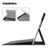 Чехол для планшета Microsoft Surface Pro 12, трехскладной чехол-книжка с подставкой, многоугольная обложка-фолио