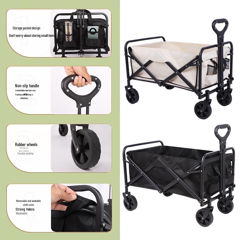 Foldable Outdoor Camping Wagon