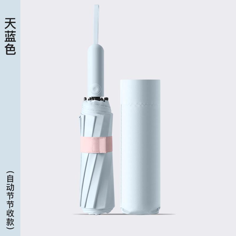 Трехслойный 10-спицевый цветной клеевой материал, ручка с подсолнечным шарнирным механизмом закрывания, солнцезащитный положительный