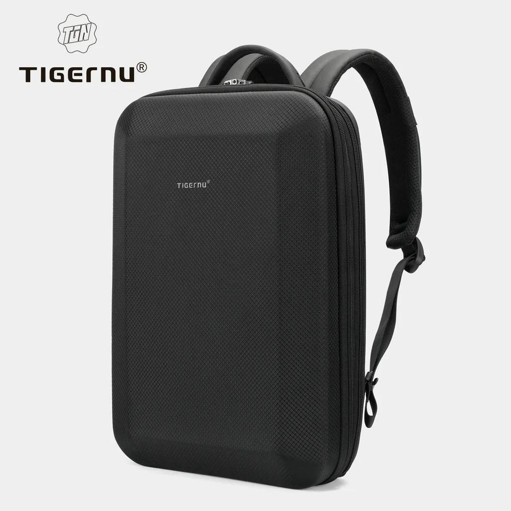 Tigernu Business Men Backpack 15.6 Inch Expandable Laptop Thin Male Backpack Fashion Anti-theft Pack Bag For Teenager