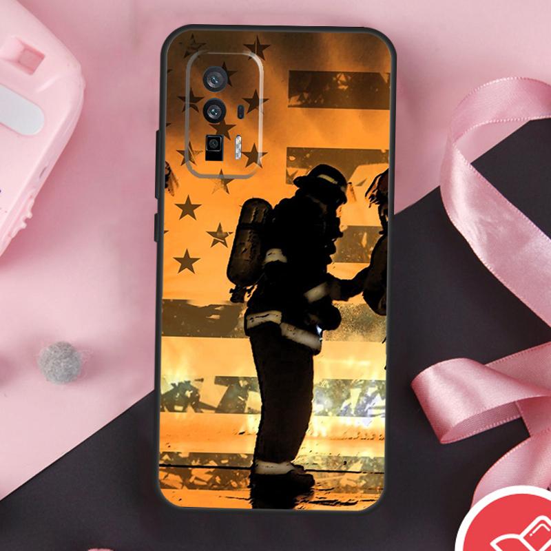 Чехол Пожарный Пожар Пожарный Для Xiaomi 14 Ultra Mi 15 13 11T 12T 13T 14T Pro POCO X7 Pro X3 X5 X6 F5 F6 F7