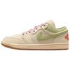 Кроссовки женские Air 1 Low SE Sail Olive Aura Pearl White Кремовые Iced-Carmine II0569-100
