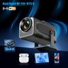 HY320 Mini Projector 720P Freestyle WIFI BT5.0 Cinema Outdoor Portable 4K Via HD 180° Rotable For SAMSUNG XiaoMi Android iPhone