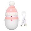 Hand Warmer Multifunctional Rechargeable Snow Man Hand Heater 6000mAh Powerbank for Cold WinterPink