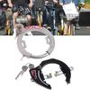 1 Set Anti Theft Alloy With 2 Keys Bike Horseshoe Lock For Mountain Bike Road Bicycle Crab Claw Lock Diy Accessories